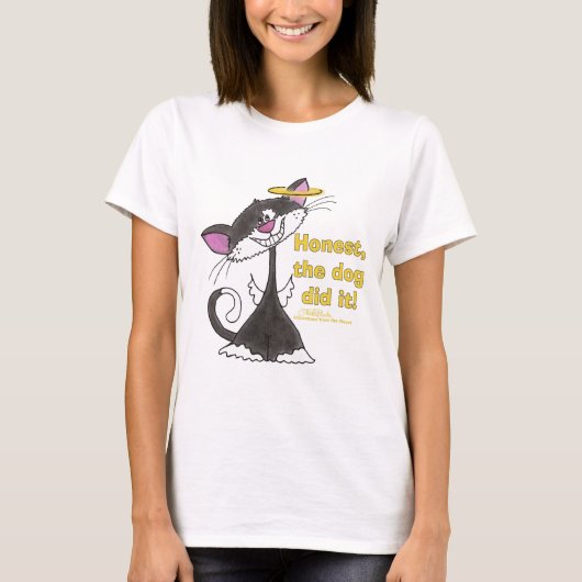 Cat Angel T-Shirt (Vorderseite)
