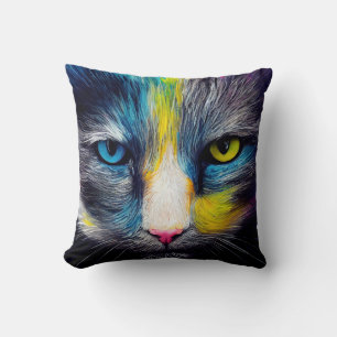 Cat Animal Discovery Adventure Nature Planet Kissen