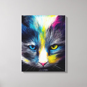 Cat Animal Discovery Adventure Nature Planet Leinwanddruck