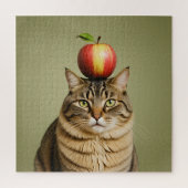 Cat Apple Puzzle (Vertikal)