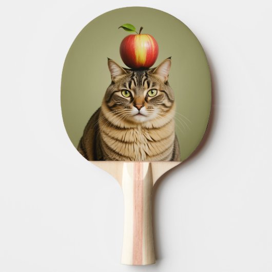 Cat Apple Tischtennis Schläger (Vorderseite)