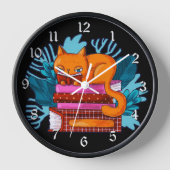 Cat Approved Books Uhr (Vorderseite)