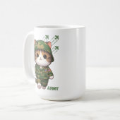 Cat Army Kaffeetasse (Vorderseite Links)