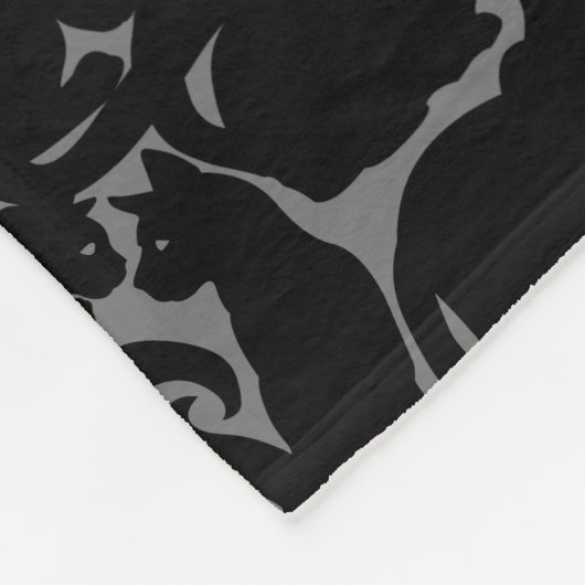 Cat Art Blanket Le Chat Decken Decken Katzendekor (Ecke)