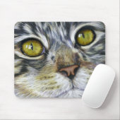 Cat Art - Blink Mousepad (Mit Mouse)