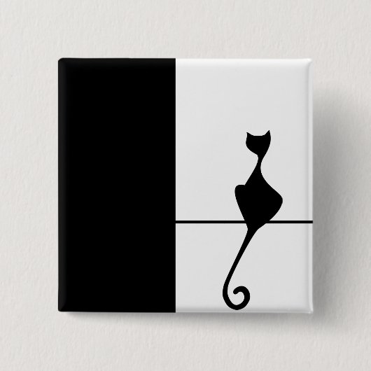 Cat Art Button (Vorderseite)