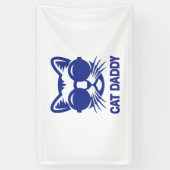 Cat Art Cat Daddy Banner (Vertikal)