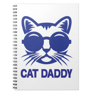 Cat Art Cat Daddy Notizblock