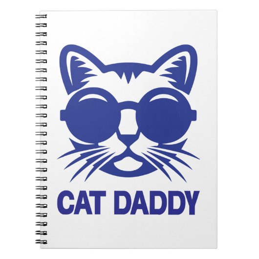 Cat Art Cat Daddy Notizblock (Vorderseite)