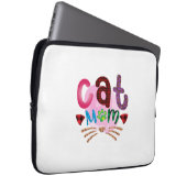 Cat Art Cat Mama_2 Laptopschutzhülle (Vorne Rechts)