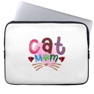 Cat Art Cat Mama_2 Laptopschutzhülle