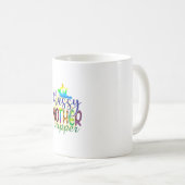 Cat Art Classy Mutter Pupper Kaffeetasse (VorderseiteRechts)