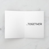 CAT ART COUPLE ROMANTISCHE KARTE (Innenseite)