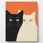 CAT ART FÜR KINDERZIMMER FOTOPLATTE (Vorderseite)