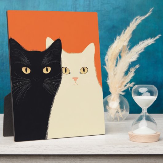 CAT ART FÜR KINDERZIMMER FOTOPLATTE (Seite)