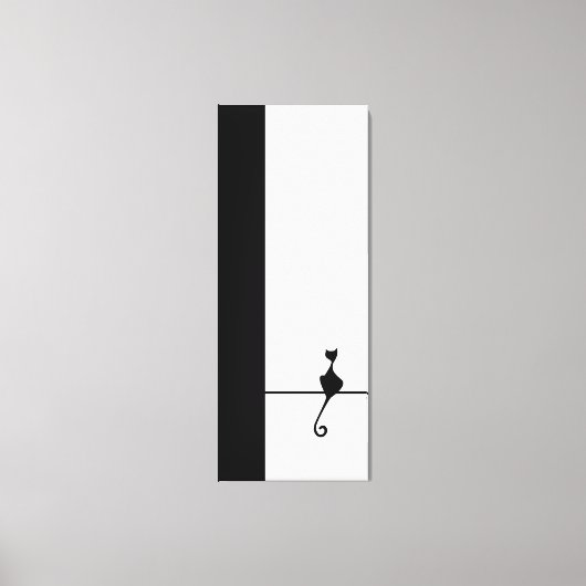 Cat Art Leinwanddruck (Vorderseite)