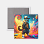 Cat Art Magnet (Vorderseite/Rückseite)