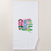 Cat Art My Lieblings Cat Strandtuch (Vorderseite)