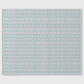 Cat Art | Niedliche Cat Rainbows Geschenkpapier (Flach)