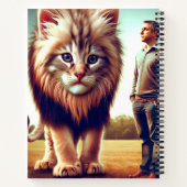 Cat Art Notizblock (Rückseite)