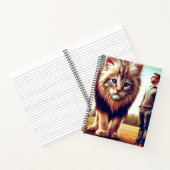 Cat Art Notizblock (Innenseite)