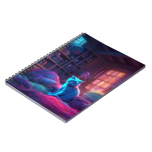 Cat Art Notizblock (Linke Seite)