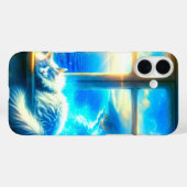 Cat Art Phone Case (Rückseite (Horizontal))