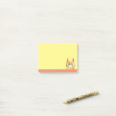 Cat Art Post-it Klebezettel (Auf Schreibtisch)