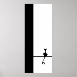 Cat Art Poster