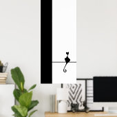 Cat Art Poster (Heimbüro)