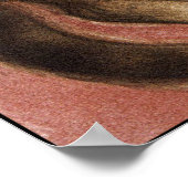 Cat Art Poster/Print: Stretched Cat von Steinlen Poster (Ecke)