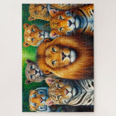 Cat Art Puzzle (Vertikal)
