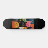 CAT ART SKATEBOARD (Horizontal)