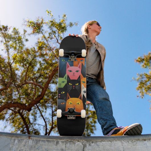 CAT ART SKATEBOARD (Außenbereich 1)