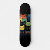 CAT ART SKATEBOARD (Vorne)
