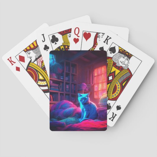 Cat Art Spielkarten (Rückseite)