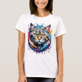 Cat Art. T-Shirt (Vorderseite)