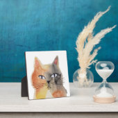 Cat Art Tabletop Plaque Fotoplatte (InSitu)