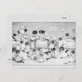 Cat Art von Louis Wain 1900 Postkarte (Vorne/Hinten)