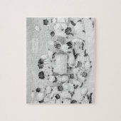 Cat Art von Louis Wain 1900 Puzzle (Vertikal)