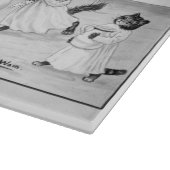 Cat Art von Louis Wain 1900 Schneidebrett (Ecke)