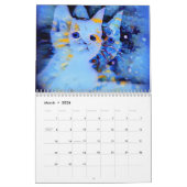 Cat Art von Shelli Fitzpatrick Weil, Katzen Kalender (Mär 2026)