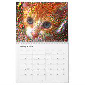 Cat Art von Shelli Fitzpatrick Weil, Katzen Kalender (Jan 2026)