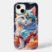 Cat Artwork Case-Mate iPhone Hülle (Rückseite)