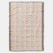 Cat Artwork | Niedliche Katze Valentine Decke (Vorderseite Vertikal)