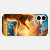 Cat Artwork Phone Case iPhone Hülle (Rückseite (Horizontal))