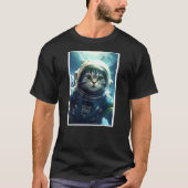 Cat Astronaut Catstronaut Galaxy Cat Rocket Cat Un T-Shirt (Vorderseite)
