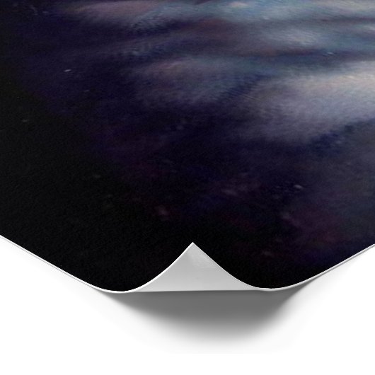 Cat Astronaut Poster (Ecke)