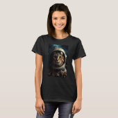 Cat astronaut Space Pet 1 T-Shirt (Vorne ganz)