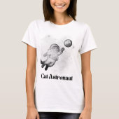 Cat Astronaut T-Shirt (Vorderseite)